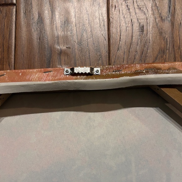 CHANEL Elegant Storefront Canvas with Green and Black Accents - Picture 3 of 7